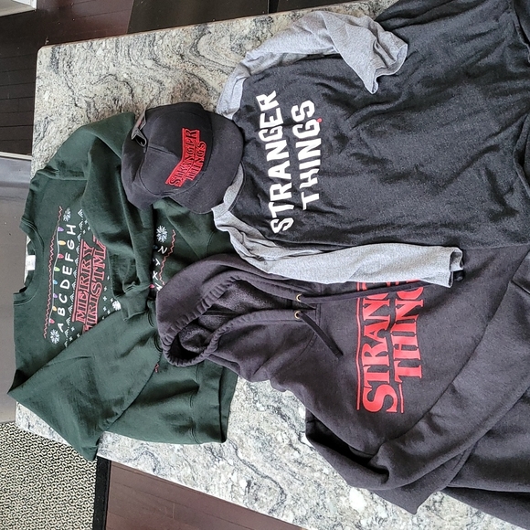 Netflix Tops - Stranger Things Bundle of 4